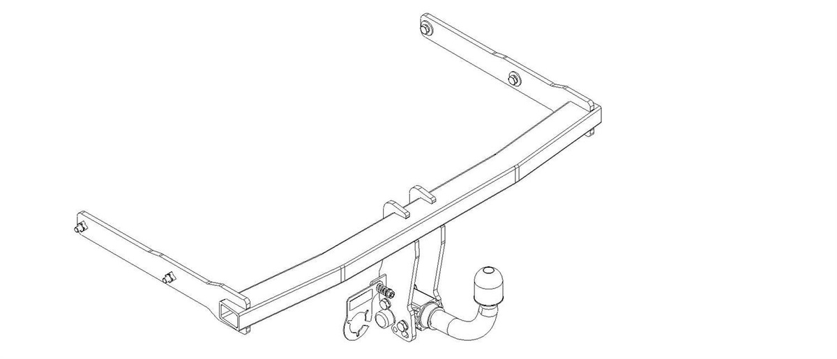 Hak holowniczy Autohak Audi A6 C7 Kombi 2011-2018