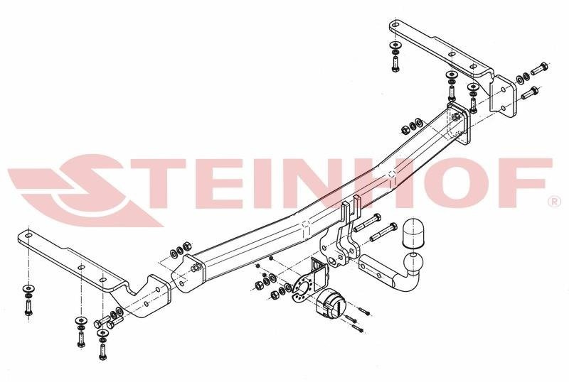 Hak holowniczy Steinhof T-141