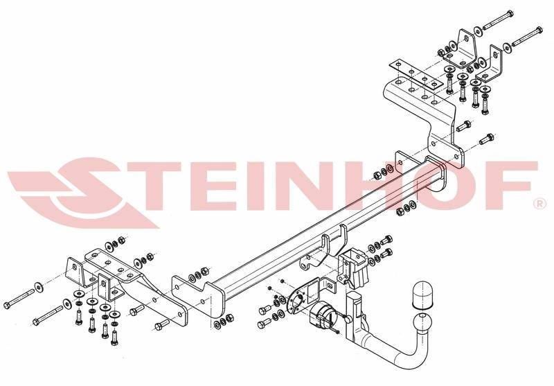 Hak holowniczy Steinhof M-343