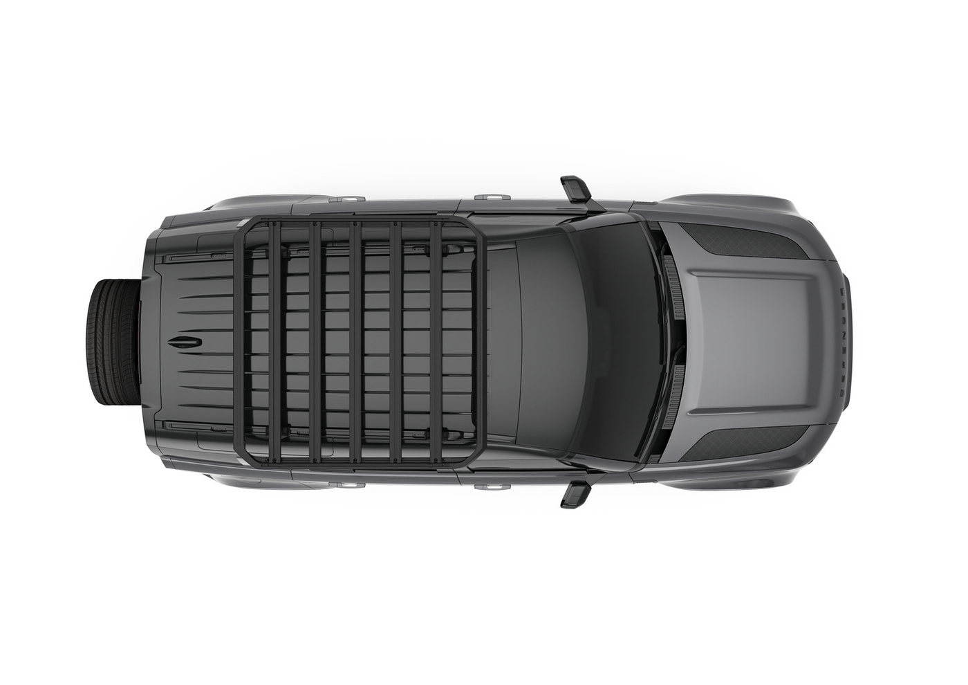 Kosz dachowy Thule Caproc Mercedes C-Klasa W205 2014-2021