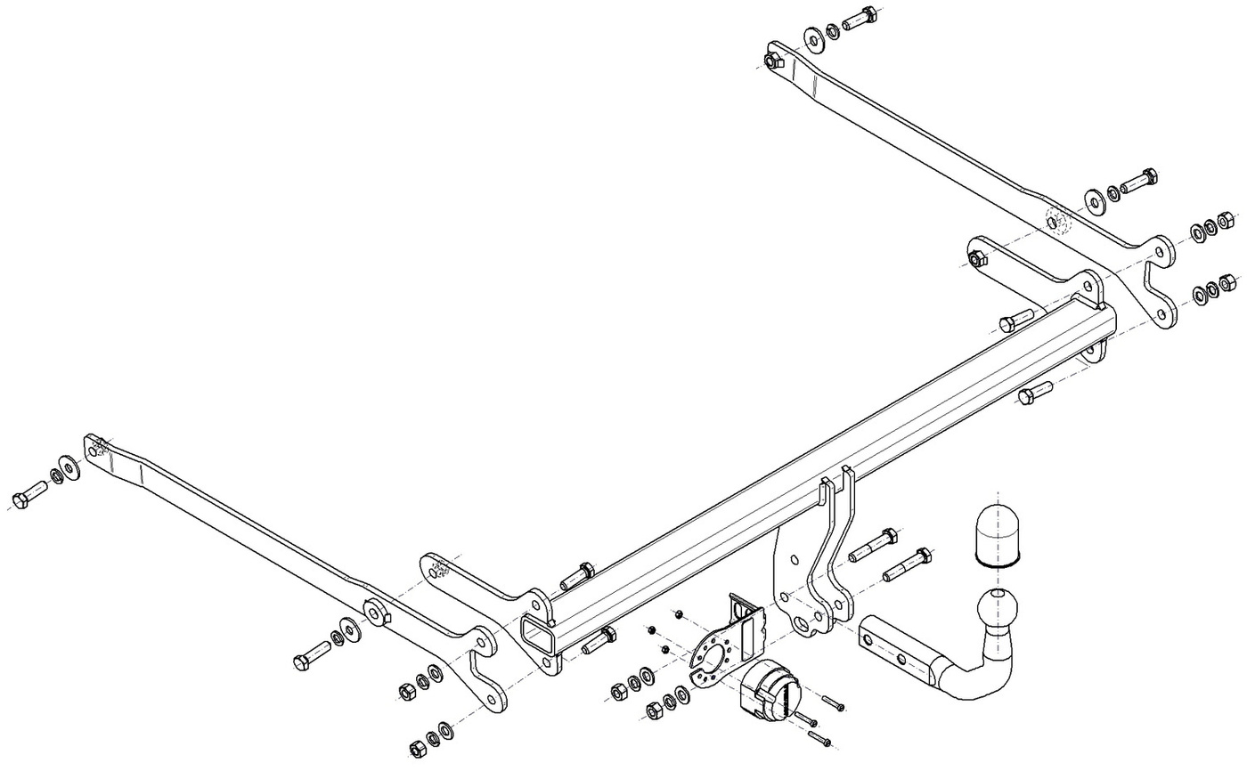 Hak holowniczy Steinhof Mazda CX-30 2019-