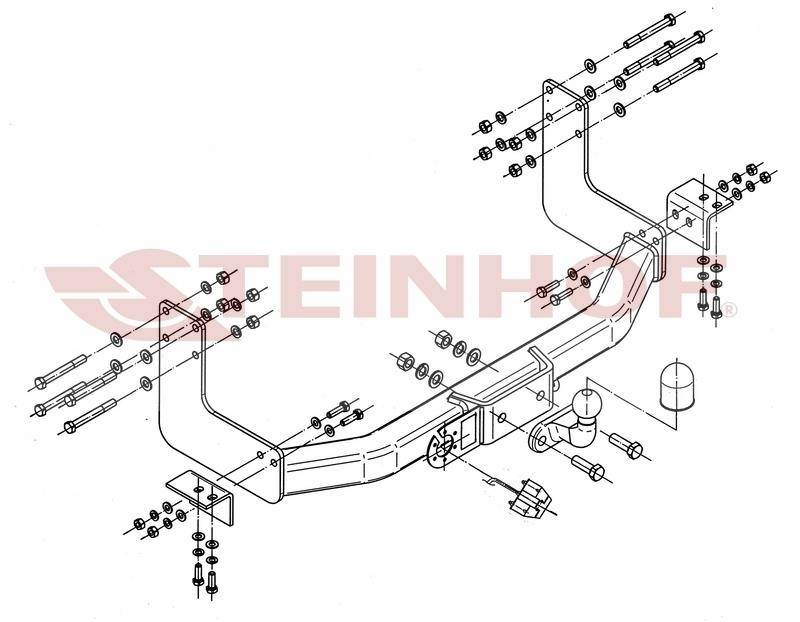 Hak holowniczy Steinhof M-222