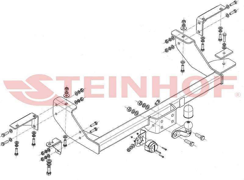 Hak holowniczy Steinhof Fiat Ducato Sollers 2008-