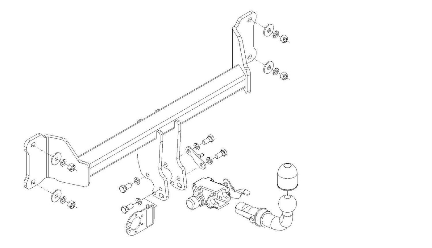 Hak holowniczy Autohak BMW X3 F25 2010-2017