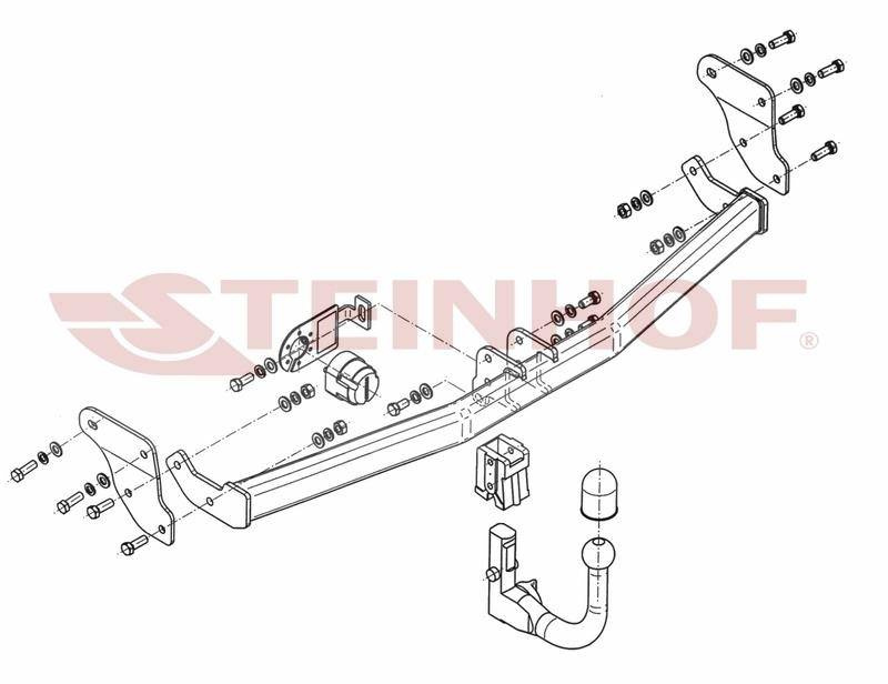 Hak holowniczy Steinhof Hyundai i20 2008-2014