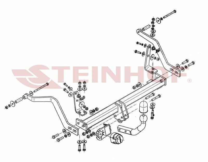 Hak holowniczy Steinhof R-100