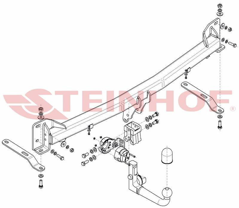 Hak holowniczy Steinhof F-278