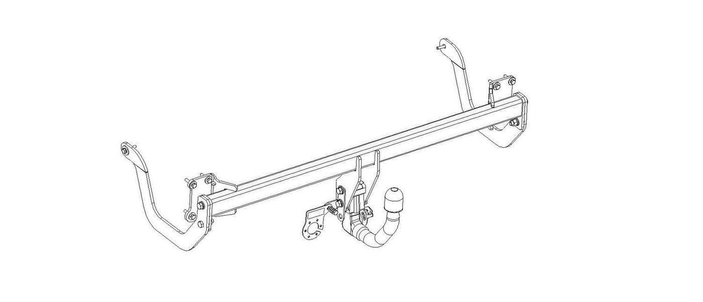 Hak holowniczy Autohak Peugeot 407 SW Kombi 2008-2011