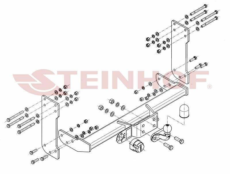 Hak holowniczy Steinhof VW Crafter I 2006-2016