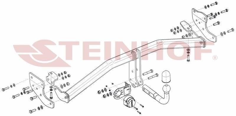 Hak holowniczy Steinhof K-071