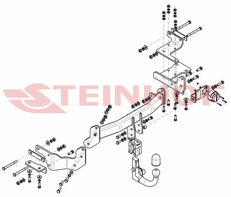 Hak holowniczy Steinhof K-040