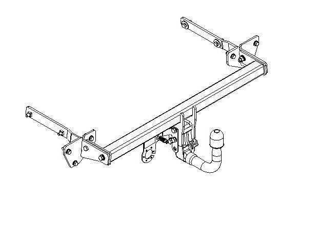 Hak holowniczy Autohak Mercedes A W169 09.2004-08.2012