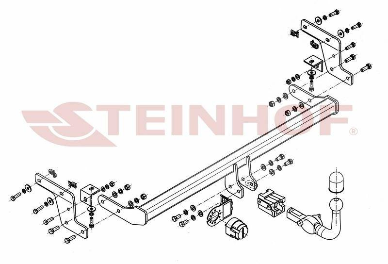 Hak holowniczy Steinhof P-024