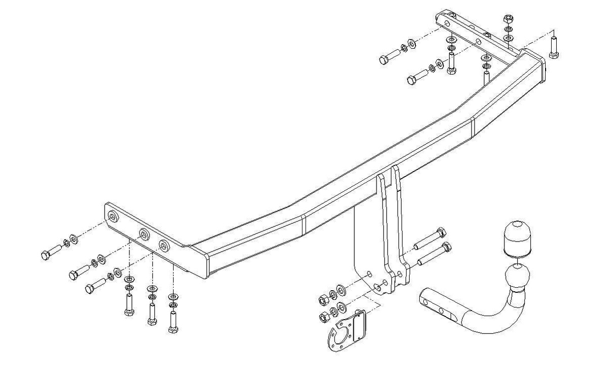 Hak holowniczy Autohak V52A