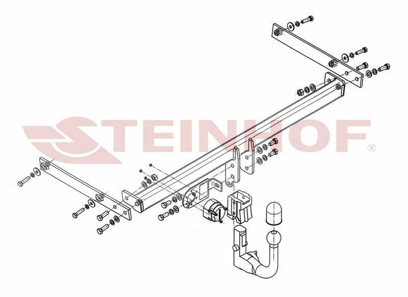 Hak holowniczy Steinhof F-248