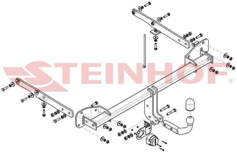 Hak holowniczy Steinhof Opel Astra K Sports Tourer 2016-