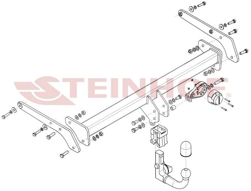 Hak holowniczy Steinhof Skoda Enyaq iV 2020-