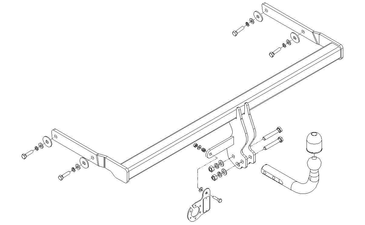 Hak holowniczy Autohak G43