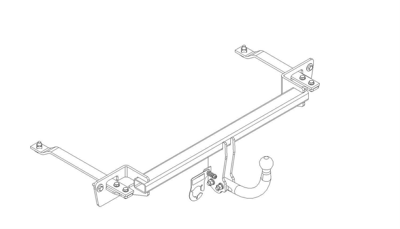 Hak holowniczy Autohak Fiat Punto Evo 2009-2011