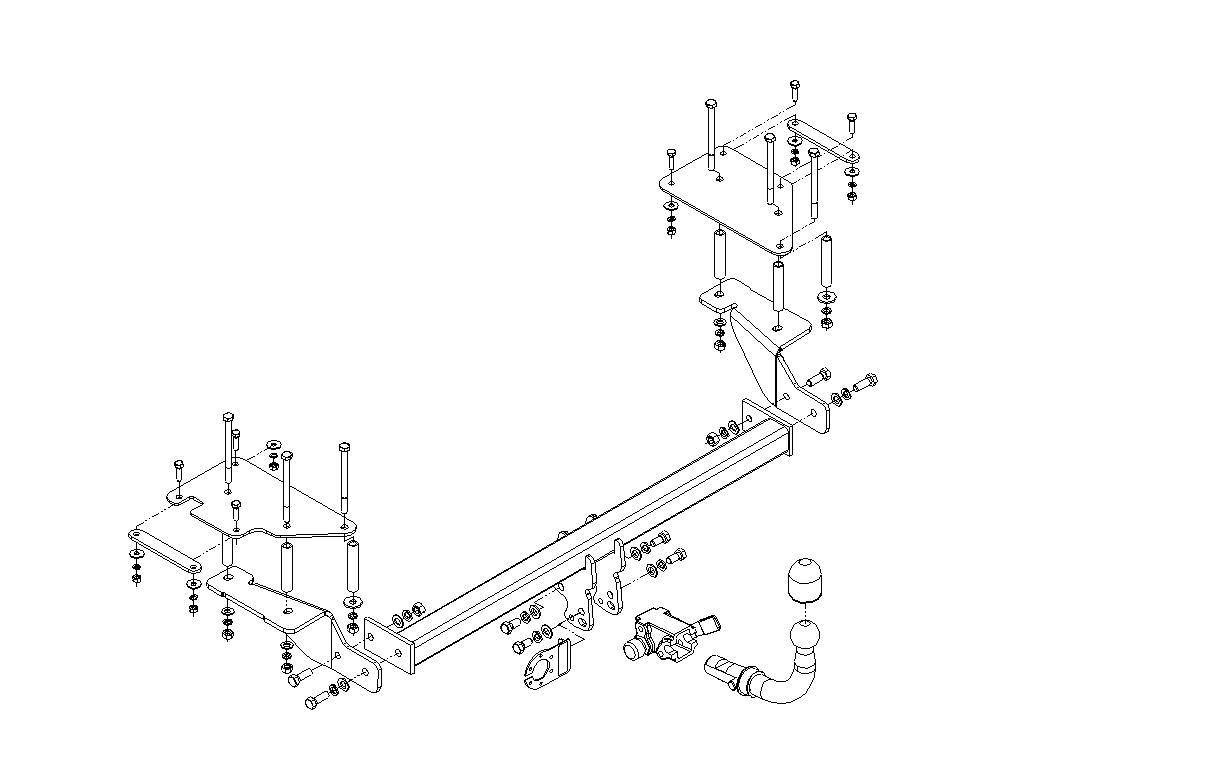 Hak holowniczy Autohak R26A