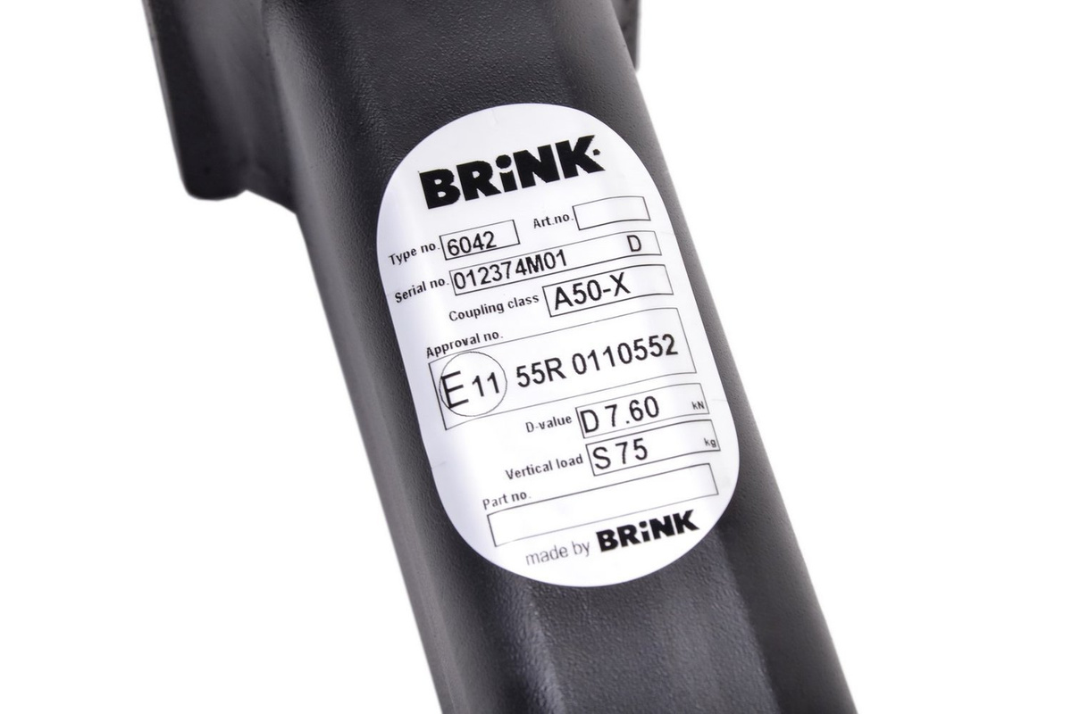 Hak holowniczy Brink 604200