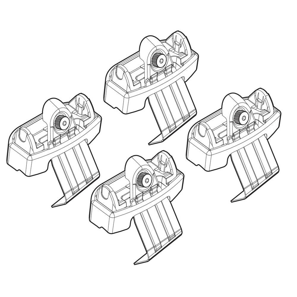 Bagażnik dachowy NORDRIVE Silenzio Fiat 500L Cross 2017-2022