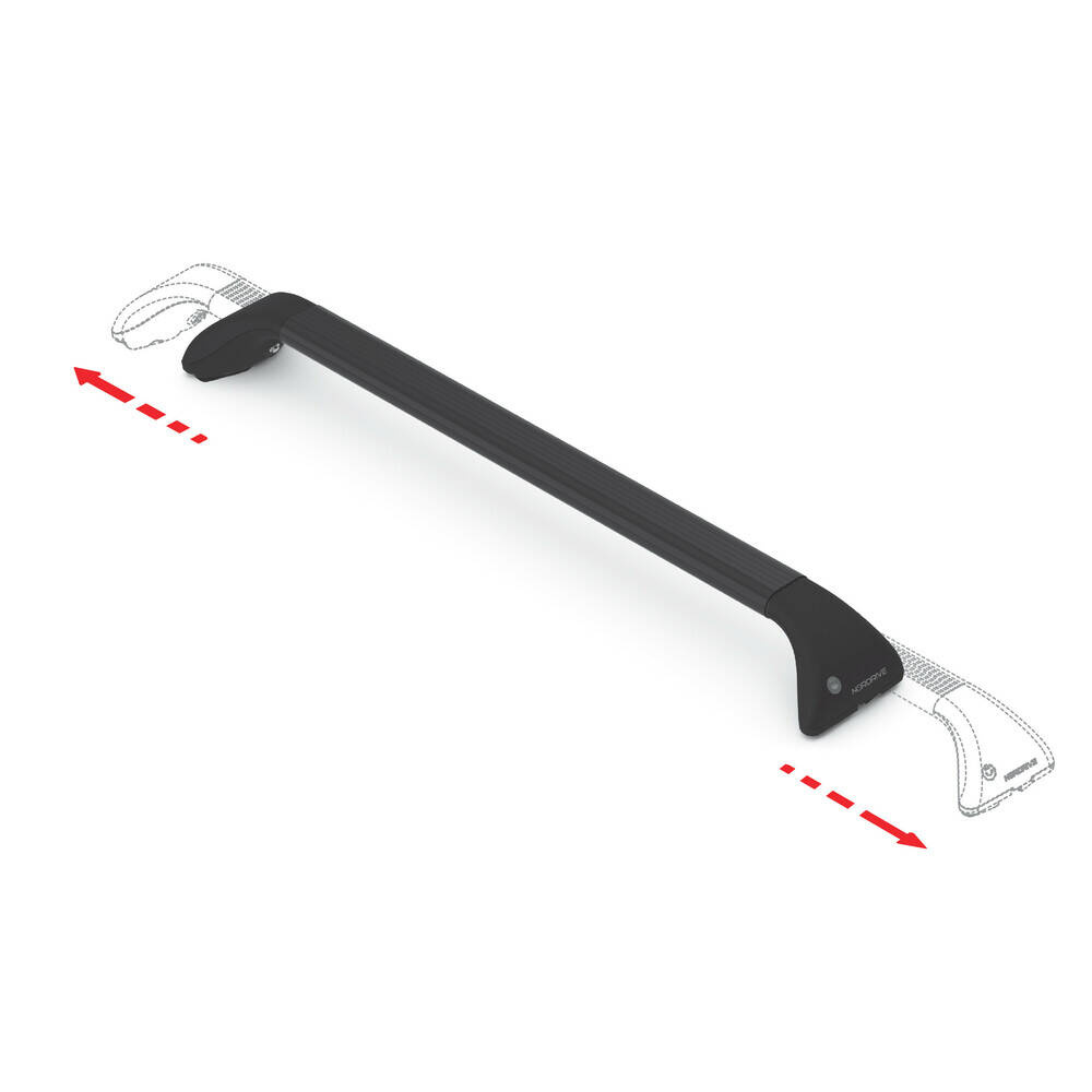 Bagażnik dachowy Nordrive Snap Ford Mondeo Kombi Mk4 05/07>10/14