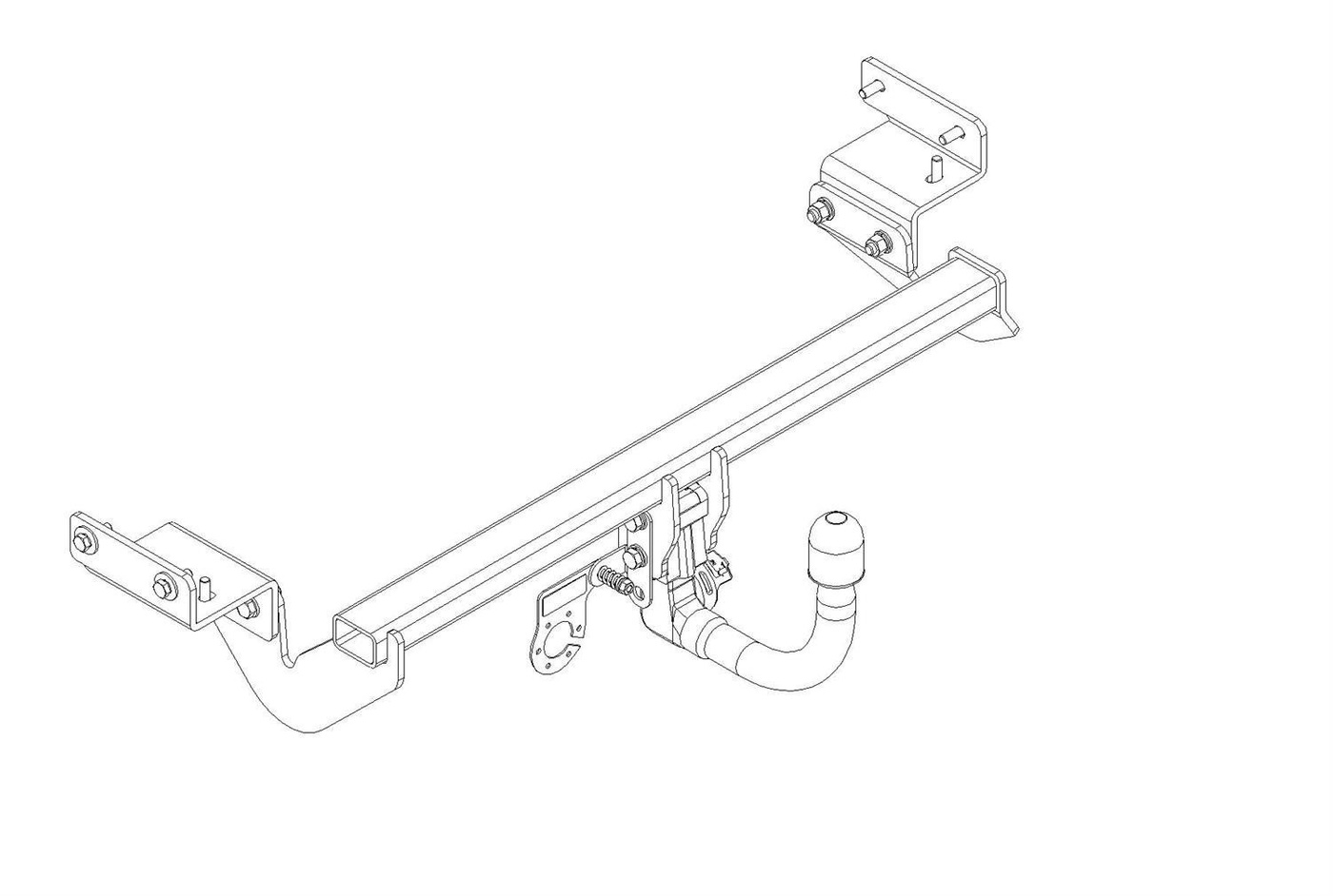 Hak holowniczy Autohak T66V