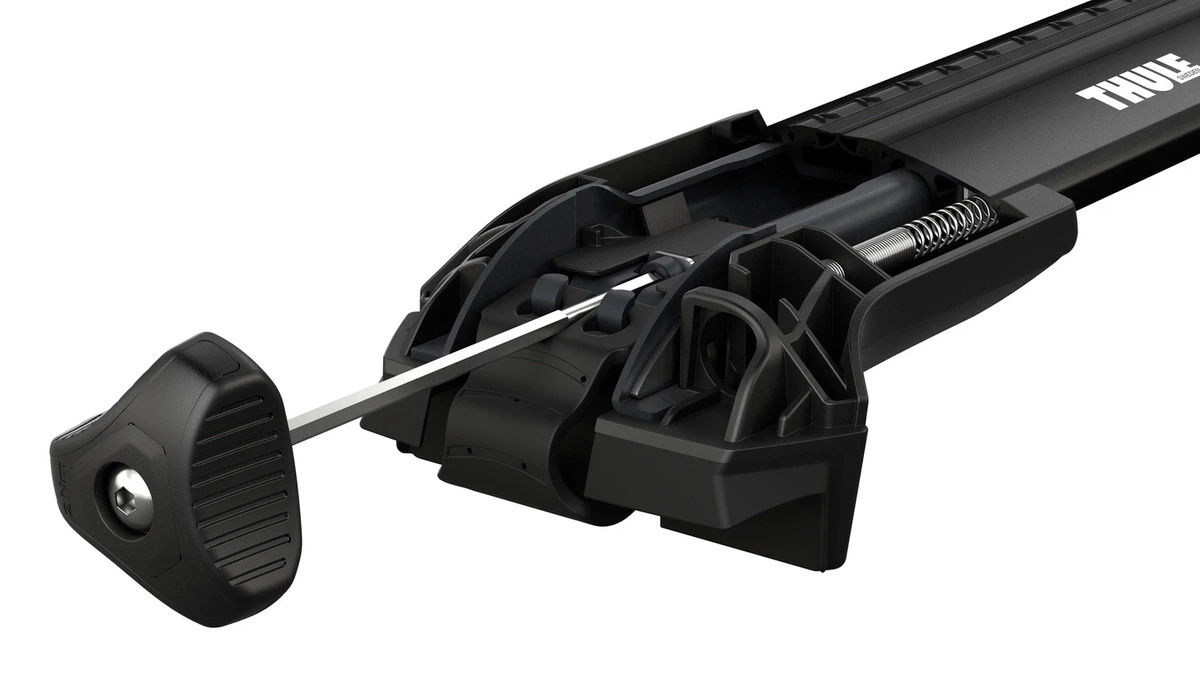 Bagażnik dachowy Thule Mitsubishi Outlander Mk.II 06-12 + KapitanHak