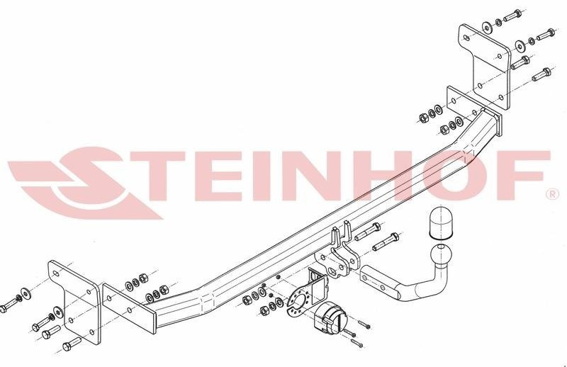 Hak holowniczy Steinhof Hyundai Elantra V 2011-2015
