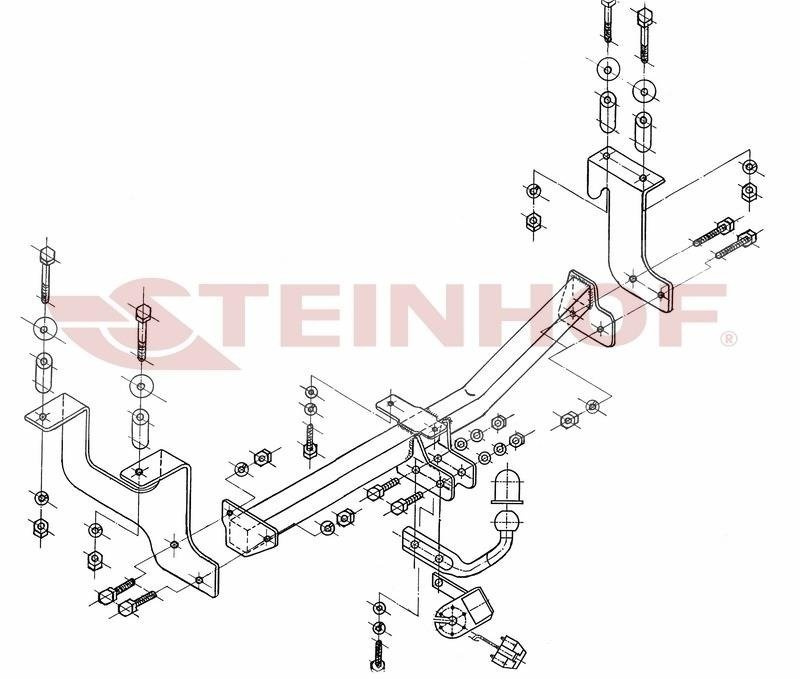 Hak holowniczy Steinhof Opel Agila A 09.2002-12.2007