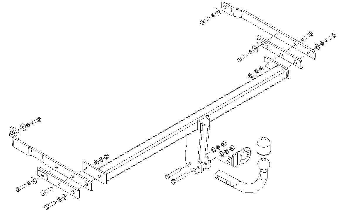Hak holowniczy Autohak Renault Megane III Coupe 06.2009-