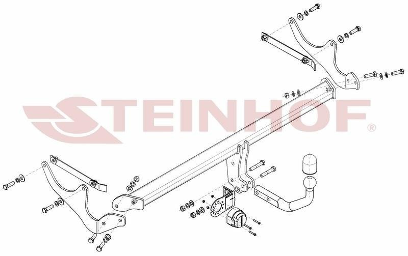 Hak holowniczy Steinhof R-123