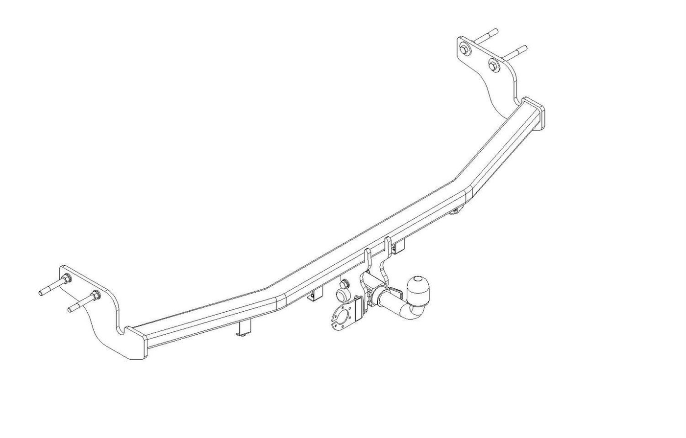 Hak holowniczy Autohak J54A