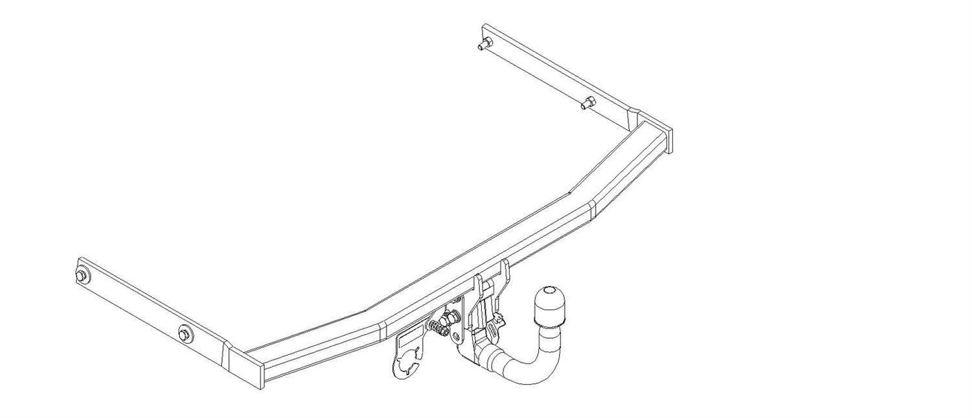 Hak holowniczy Autohak VW Golf V Kombi 2007-2009