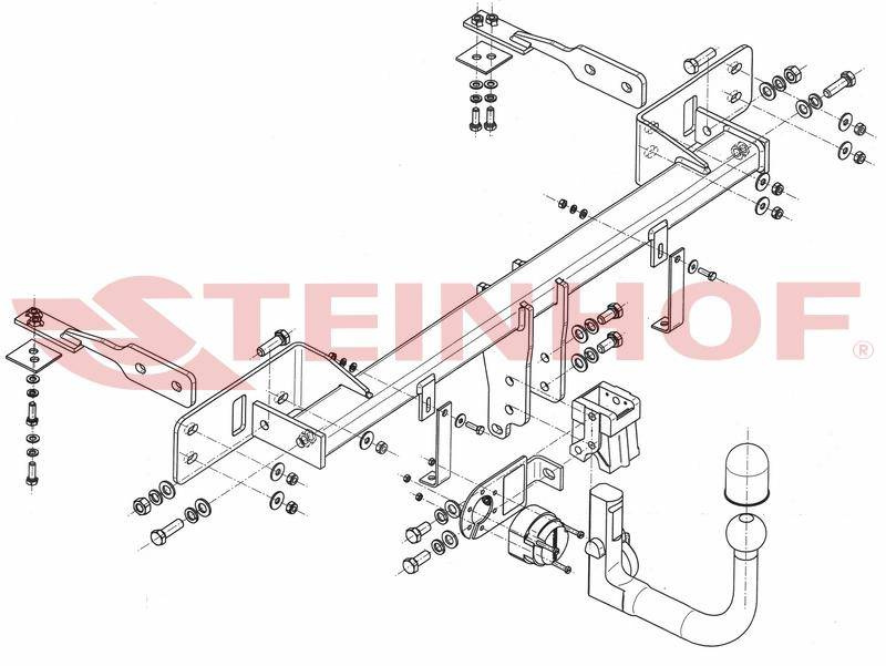 Hak holowniczy Steinhof F-151