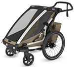 Przyczepka rowerowa | Thule Chariot Cross 2 Single Faded Khaki 10201036