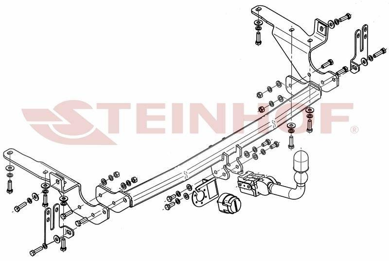 Hak holowniczy Steinhof T-191