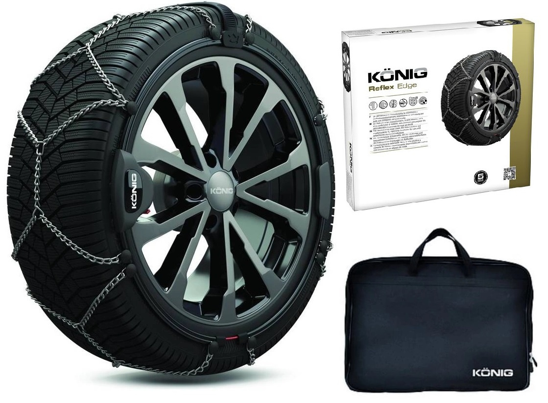 Łańcuchy śniegowe KONIG Reflex Edge | grupa 233 I 225/55R16