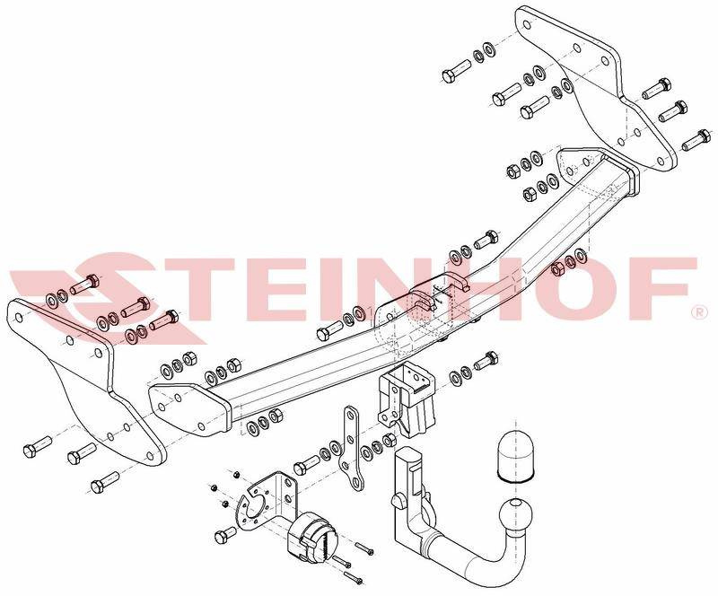 Hak holowniczy Steinhof M-055