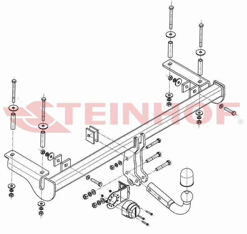 Hak holowniczy Steinhof Honda HR-V I 1999-2002