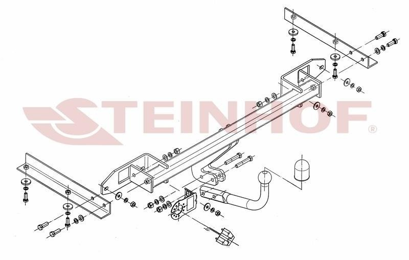 Hak holowniczy Steinhof O-142