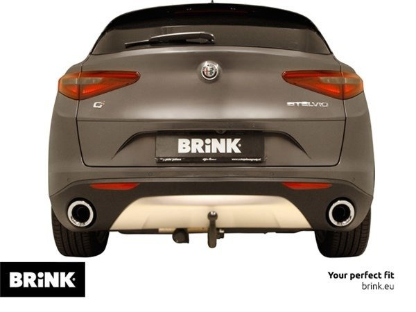 Hak holowniczy Brink Alfa Romeo Stelvio 2017-