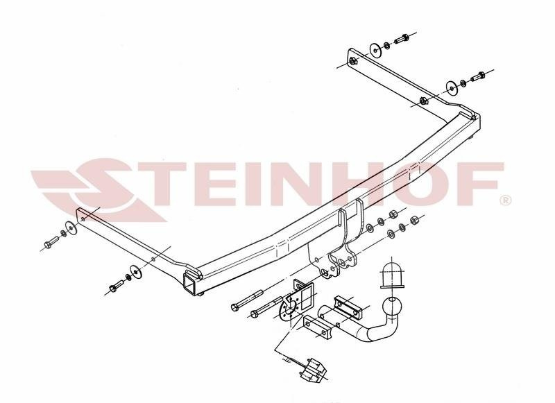 Hak holowniczy Steinhof V-072