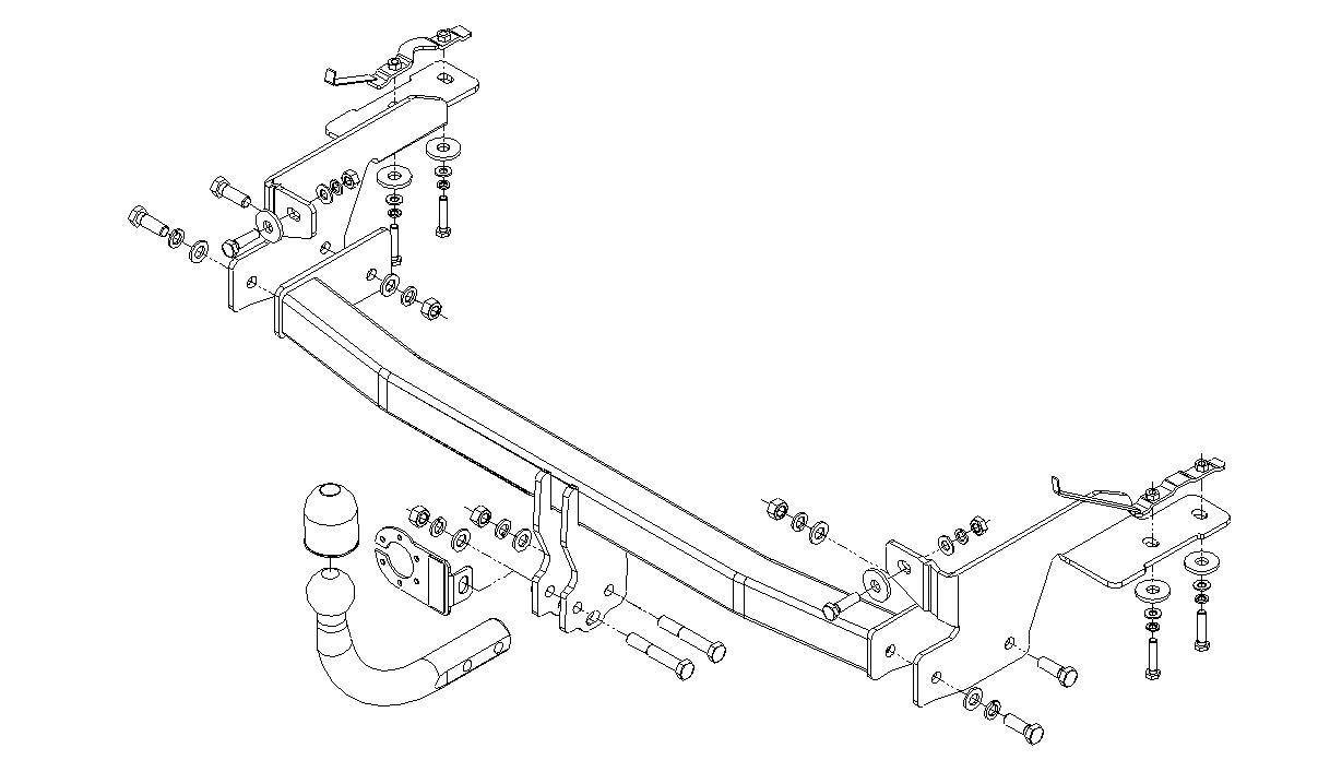 Hak holowniczy Autohak R25