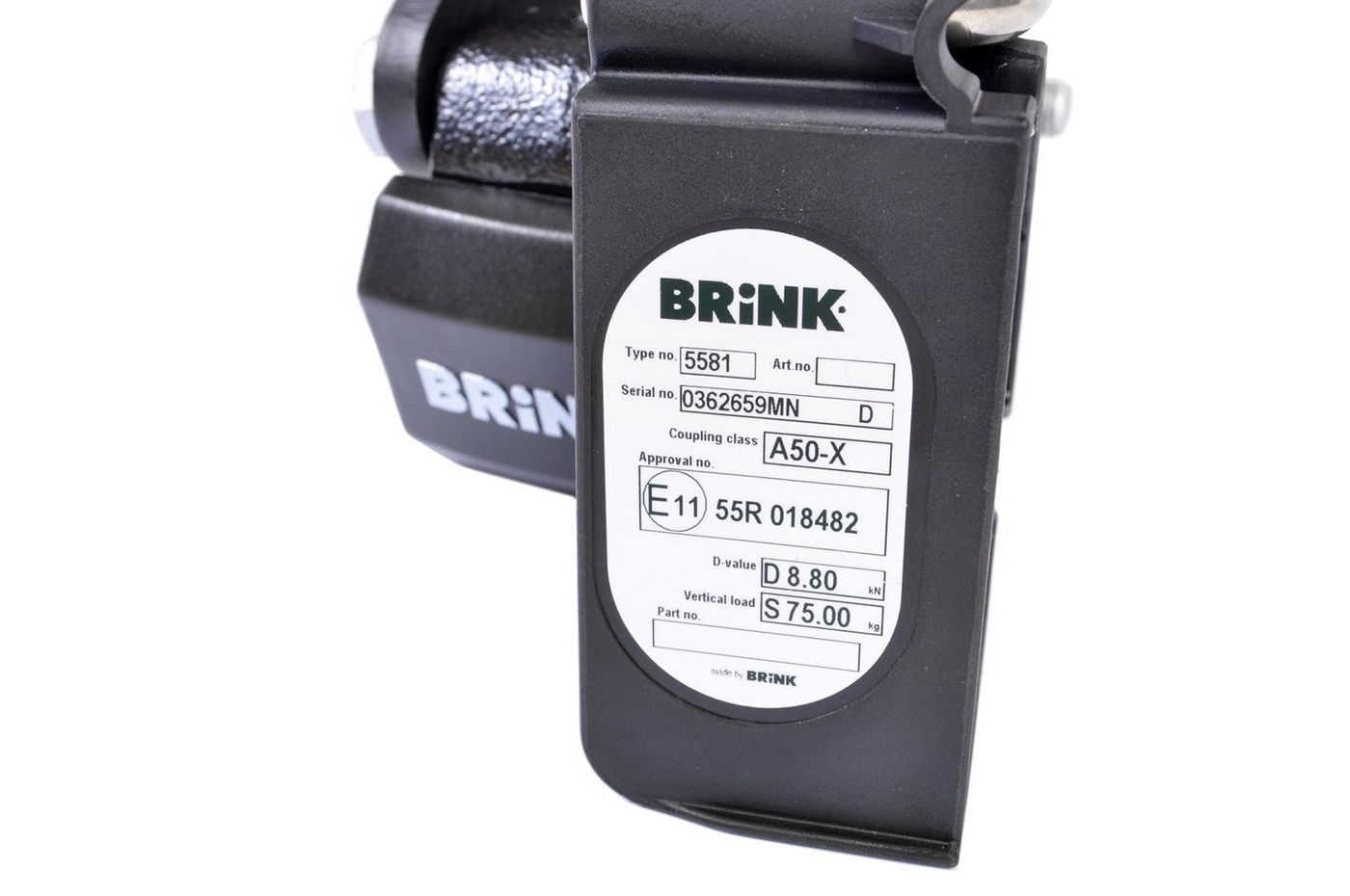 Hak holowniczy Brink 558100