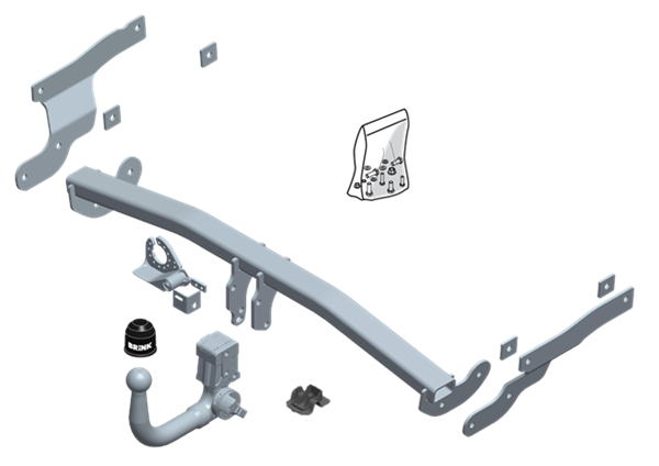 Hak holowniczy Brink 584500