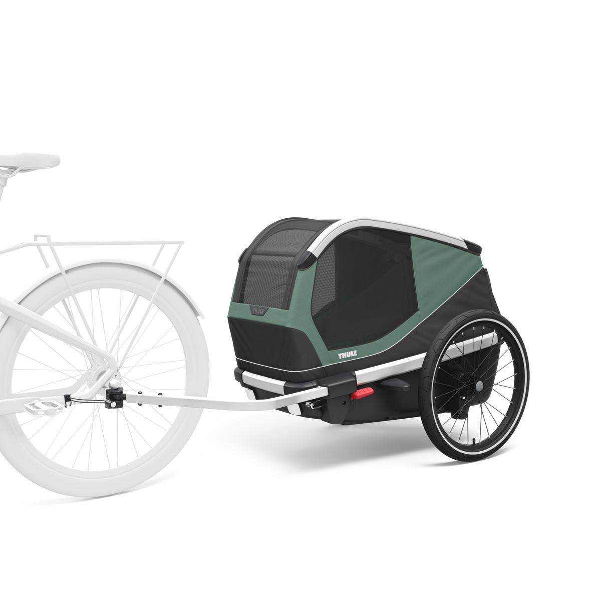 Thule Bexey Hazy Green M 800000 | Przyczepka dla psa