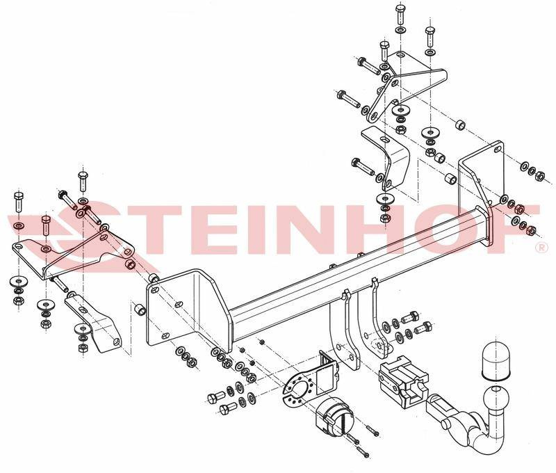 Hak holowniczy Steinhof S-394