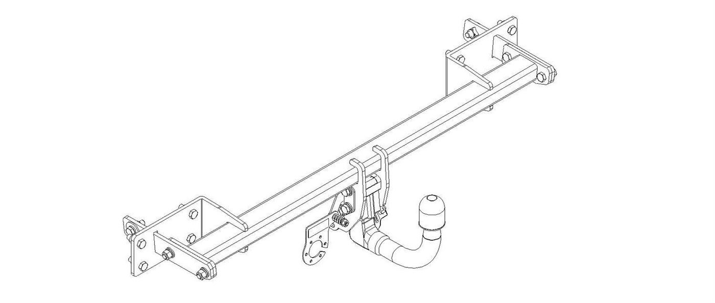 Hak holowniczy Autohak D45V